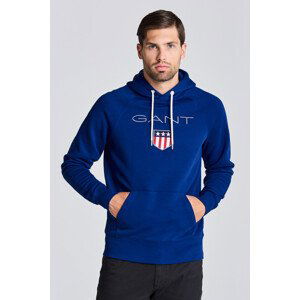 MIKINA GANT SHIELD HOODIE modrá 5XL