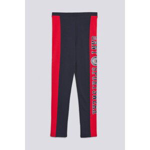 LEGÍNY GANT D1. CREST SHIELD LEGGINGS modrá 170