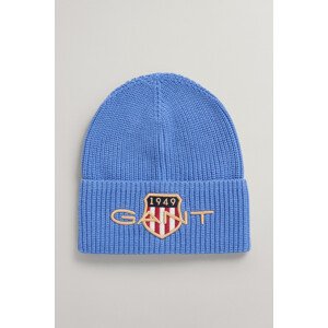 ČEPICE GANT D1. ARCHIVE SHIELD BEANIE modrá L/XL