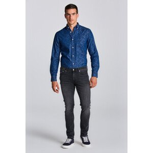 DŽÍNY GANT D1. MAXEN GANT RETRO SHIELD JEANS černá 29/32