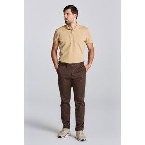 KALHOTY GANT HALLDEN TWILL CHINOS hnědá 34/32