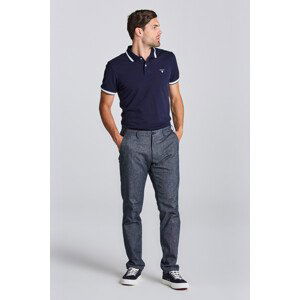 KALHOTY GANT D1. HALLDEN TWO TONE PANT modrá 56