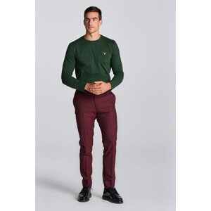 KALHOTY GANT D2. HALLDEN COLOR SUIT PANTS červená 54