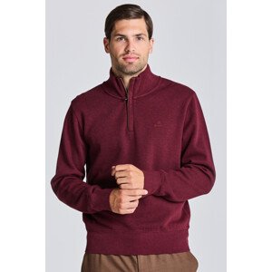 MIKINA GANT D1. SACKER RIB HALF ZIP červená S