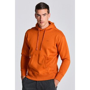 MIKINA GANT D1. ICON G ESSENTIAL SWEAT HOODIE oranžová XXXL