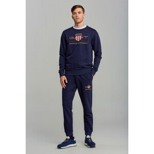 TEPLÁKY GANT ARCHIVE SHIELD SWEAT PANTS modrá S