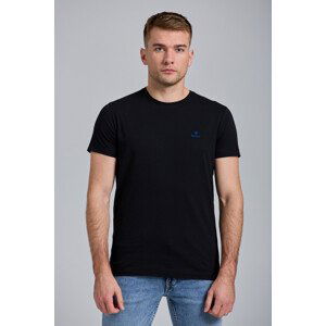 TRIČKO GANT CONTRAST LOGO SS T-SHIRT černá S