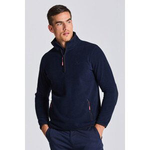 MIKINA GANT D1. LIGHT FLEECE HALF ZIP modrá XXL