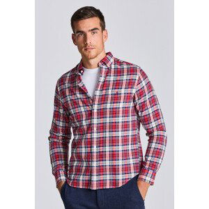 KOŠILE GANT D1. REG UT TARTAN CHECK SHIRT růžová XXXL