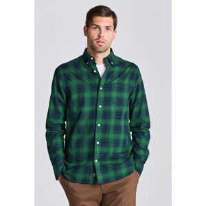 KOŠILE GANT D1. REG UT TWILL CHECK SHIRT zelená XXL