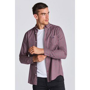 KOŠILE GANT D1. REG SMALL TARTAN TWILL SHIRT červená M