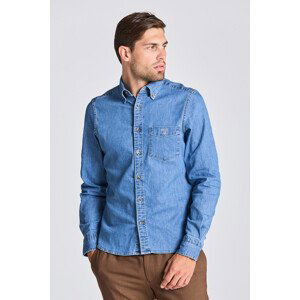 KOŠILE GANT D1. SLIM DENIM SHIRT modrá S