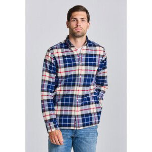 KOŠILE GANT D2. REG UT FLANNEL TARTAN SHIRT modrá S