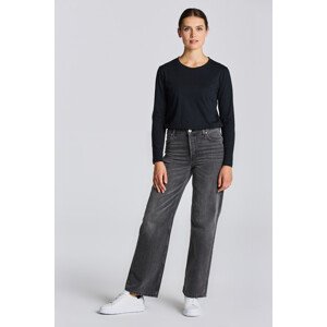 DŽÍNY GANT D1. HW RELAXED STRAIGHT JEANS černá 26