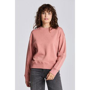 MIKINA GANT D2. ICON G ESSENTIAL C-NECK SWEAT růžová S