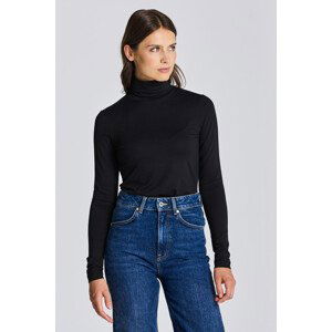 ROLÁK GANT D1. JERSEY LS TURTLENECK černá XS