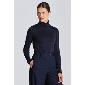 ROLÁK GANT D1. JERSEY LS TURTLENECK modrá XL