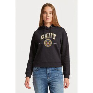 MIKINA GANT D1. CREST SHIELD HOODIE černá M