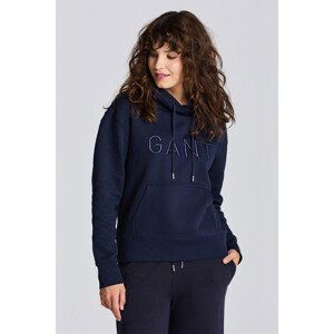 MIKINA GANT D2. TONAL HOODIE modrá XS