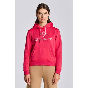 MIKINA GANT LOCK UP SWEAT HOODIE růžová S