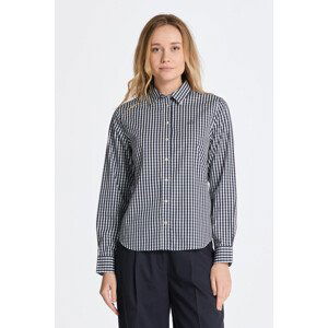 KOŠILE GANT REG BROADCLOTH GINGHAM SHIRT modrá 36