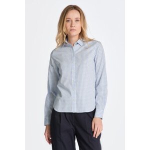 KOŠILE GANT REG BROADCLOTH GINGHAM SHIRT modrá 36