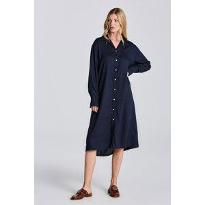 ŠATY GANT D1. A-LINE SHIRT DRESS modrá 40