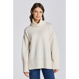 ROLÁK GANT D1. LOUNGE ROLLNECK SWEATER bílá XL