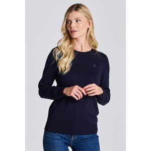 SVETR GANT D1. COTTON CASHMERE C-NECK modrá XS