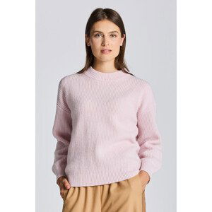 SVETR GANT D2. WOOL RIB C-NECK růžová M