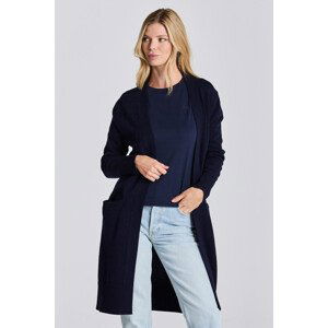 SVETR GANT D2. LONG WOOL CARDIGAN modrá S