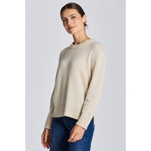 SVETR GANT D1. CASHMERE C-NECK bílá S