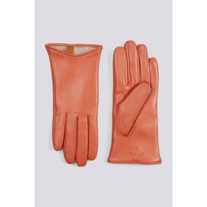 RUKAVICE GANT LEATHER GLOVES oranžová M