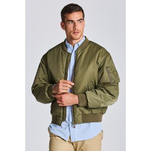 BUNDA GANT D1. REVERSIBLE BOMBER JACKET zelená XXXL