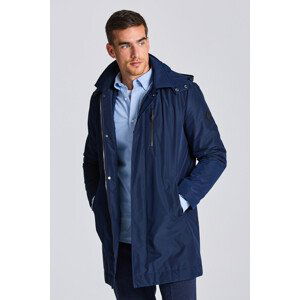 KABÁT GANT D1. PADDED CAR COAT modrá M