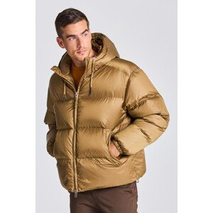 BUNDA GANT D1. SHINY PUFFER JACKET hnědá M