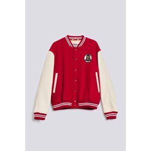 BUNDA GANT W. GANT VARSITY JACKET červená XS