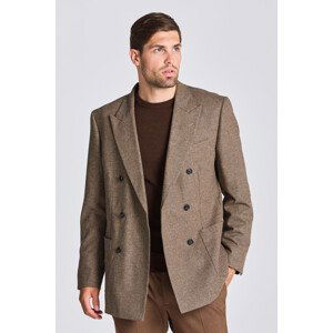 SAKO GANT D2. HOUNDSTOOTH CHECK SUIT BLAZER hnědá 52