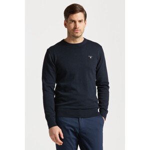 SVETR GANT CLASSIC COTTON C-NECK modrá 4XL