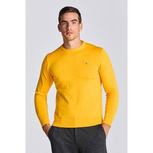 SVETR GANT CLASSIC COTTON C-NECK žlutá M