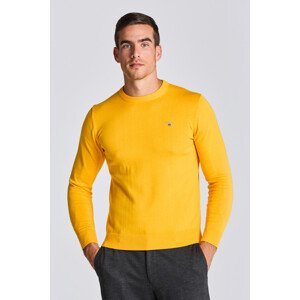 SVETR GANT CLASSIC COTTON C-NECK žlutá XL