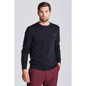 SVETR GANT COTTON CASHMERE C-NECK černá XL