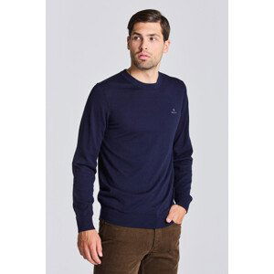 SVETR GANT COTTON CASHMERE C-NECK modrá XXL