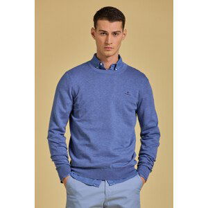 SVETR GANT COTTON CASHMERE C-NECK modrá XXL