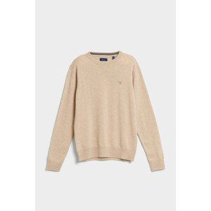 SVETR GANT D1. CASHMERE C-NECK hnědá XXXL