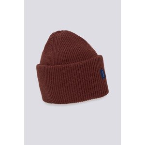 ČEPICE GANT D1. RIB KNIT BEANIE hnědá None