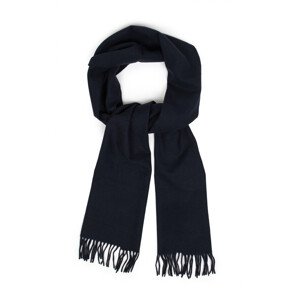 ŠÁLA GANT UNISEX. SOLID WOOL SCARF modrá None