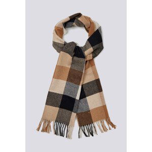 ŠÁLA GANT D2. MULTI CHECK SCARF hnědá None