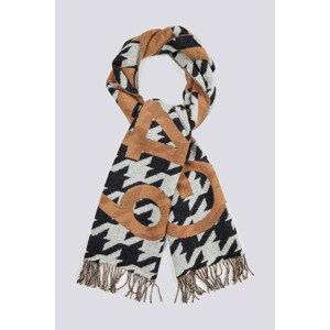 ŠÁLA GANT D1. HOUNDSTOOTH LOGO SCARF černá None