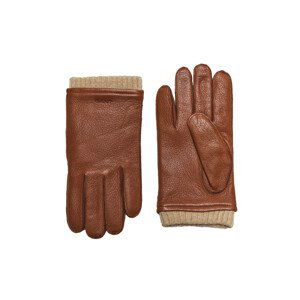 RUKAVICE GANT D1. LEATHER GLOVES hnědá S